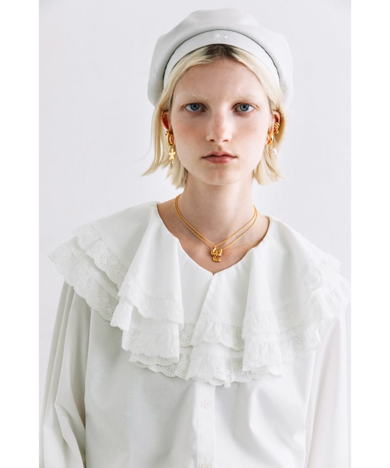 レースブラウス【WCJ-PP-121WHT】 | WCJ OFFICIAL WEB STORE