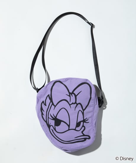 Disney / FACE DESIGN SHOULDER BAG（S）(デイジー)【WCJ-GC-057PUR04】