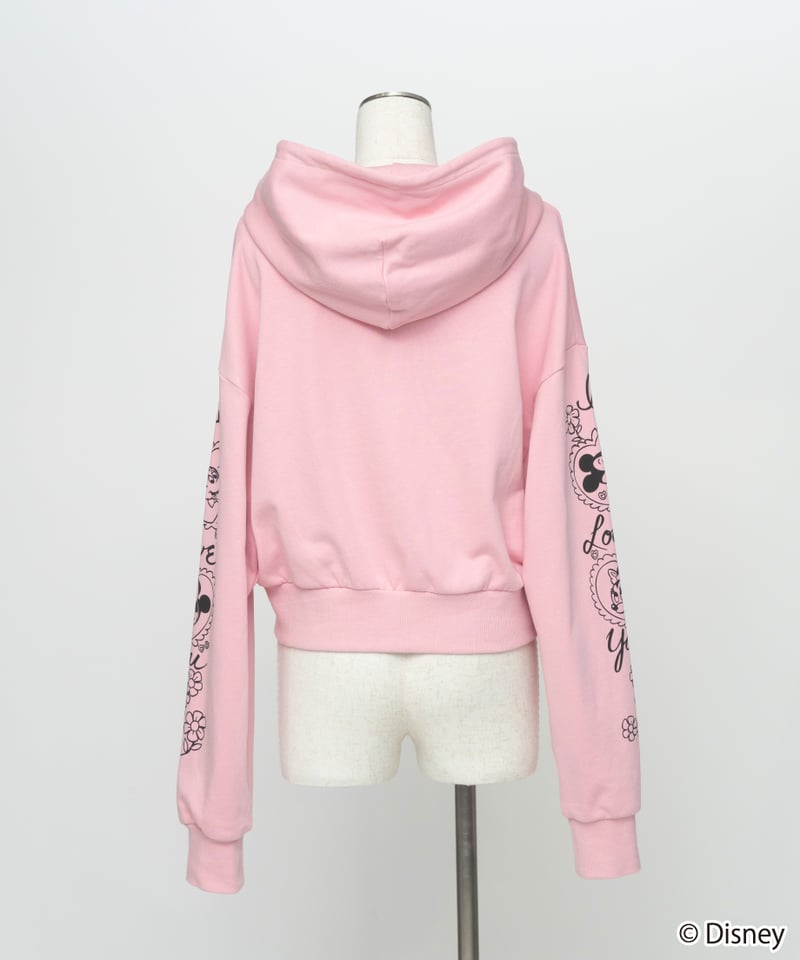 Disney / SWEAT ZIP HOODIE(ミッキー&ミニー)【WCJ-TD-062P