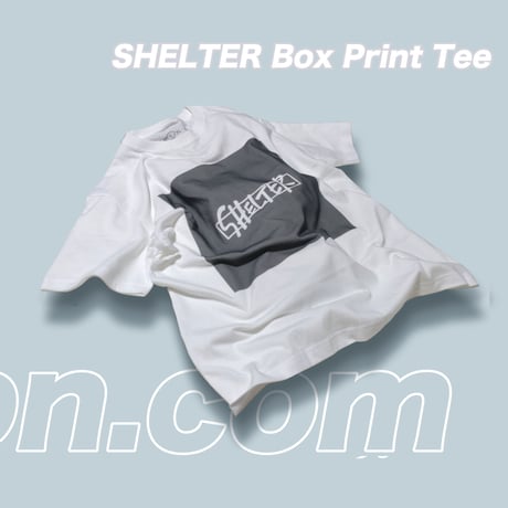 SHELTER Box Print Tee