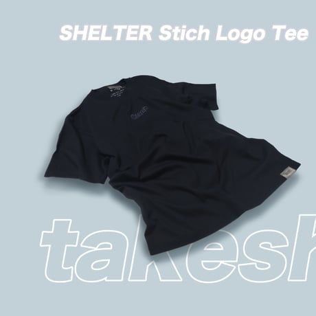 SHELTER  Stitch Logo Tee