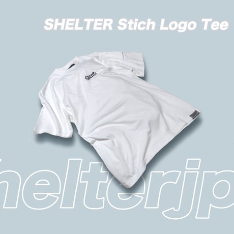 SHELTER Stitch Logo Tee