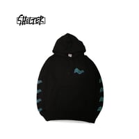 SHELTER  Sleeve Print Hoody