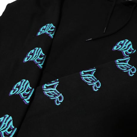 SHELTER  Sleeve Print Hoody