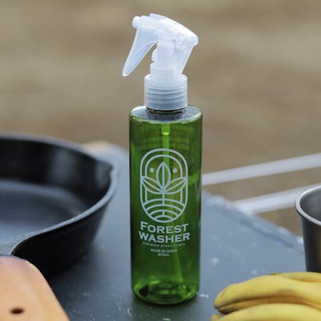 M&Sakuraco　フォレストウォッシャー200ｍｌ【水がない環境で使える。自然にやさしい森の香りの台所用洗剤】