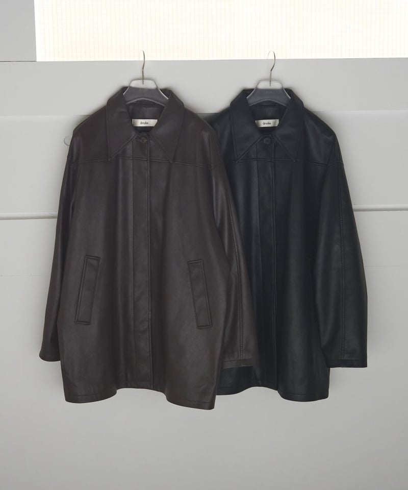 ご予約受付〆切 4/29(火)23:59まで》【 anuke 】Ecoleather Ove ご予約受付〆切 4/29(火)23:59まで》【 anuke 】Ecoleather Ove