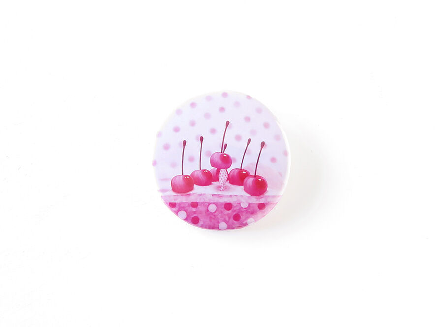 Ø 44mm 缶バッジ 'dolce vita ch.21' | iwasaki asikado