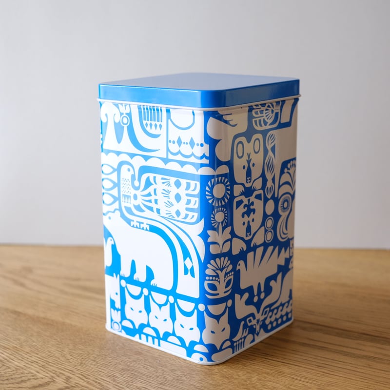 marimekko KANTELEEN KUTSU ブリキ缶 | Tähti