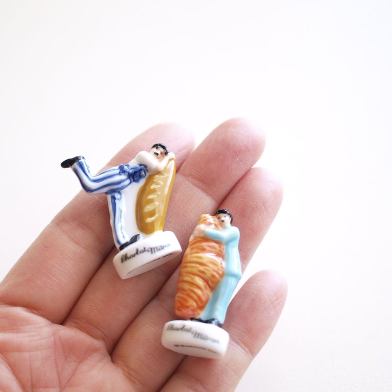 アンティークフェーブ／チャップリンとパン屋さん（バゲット