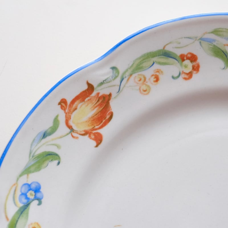 しろねこold arabia pekka ＊ 24cmディーププレート しろねこ様専用old arabia pekka ＊ 24cmディーププレート