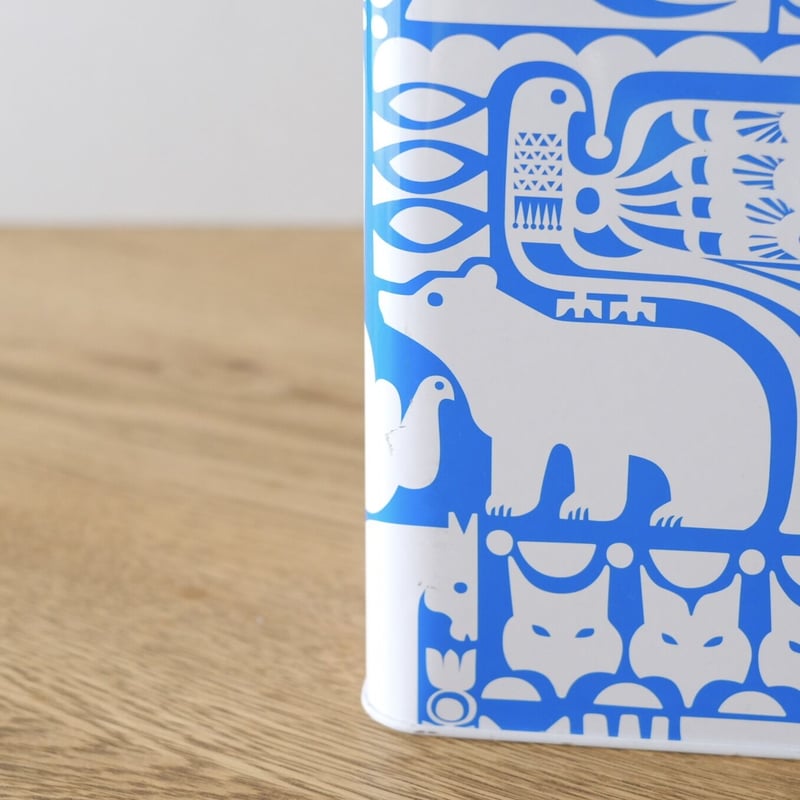 marimekko KANTELEEN KUTSU ブリキ缶 | Tähti