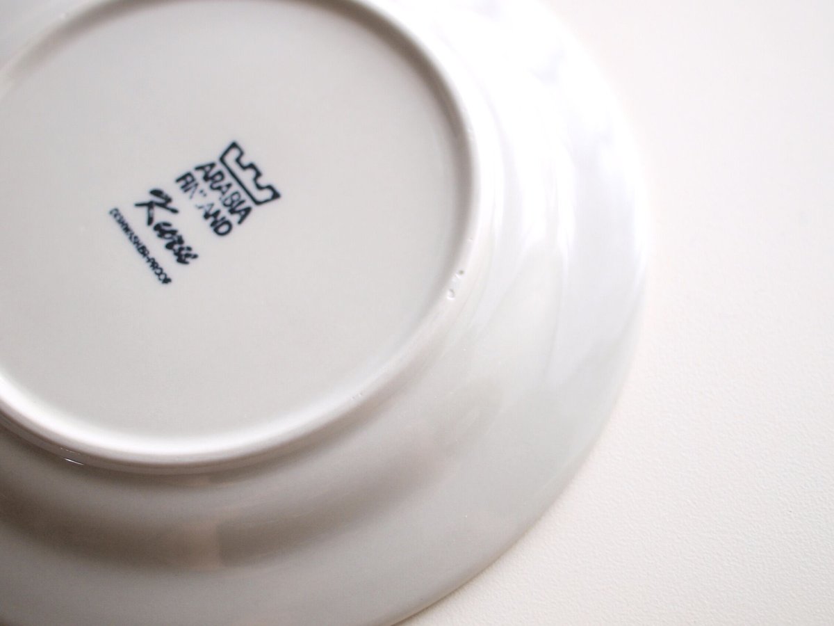 キルスティブラント アラビア ウォールプレート フィンランド フィンランドヴィンテージ ARABIA ウォールプレート ボタニカル