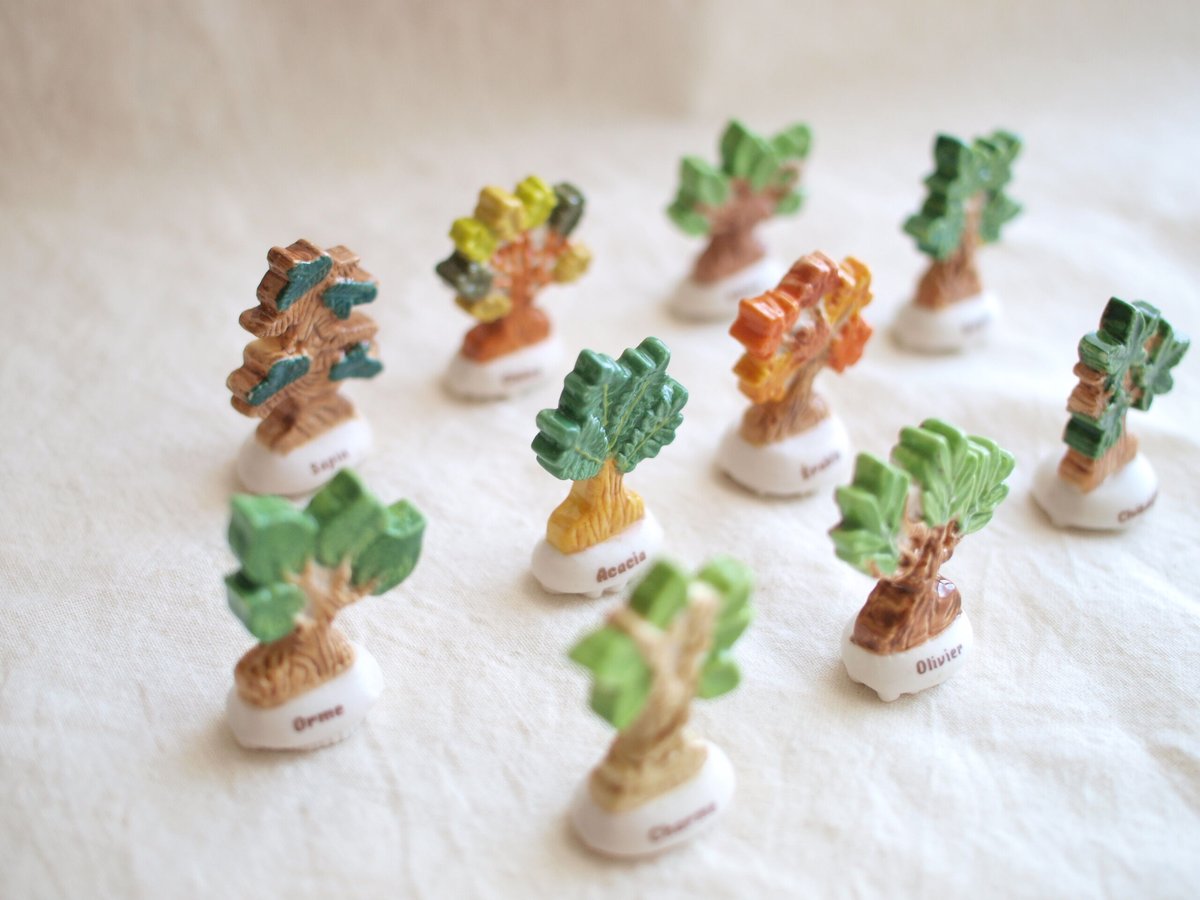 フェーブ セットフェーブ / A chaque arbre sa signature 樹木の