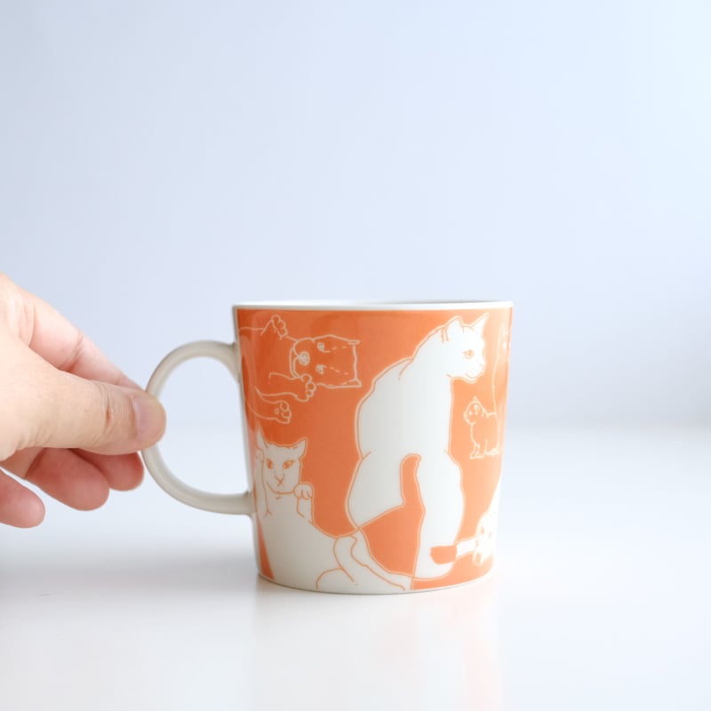 ARABIA TEEMA 企業マグカップ / ROYAL CANIN（Orange） | Tähti