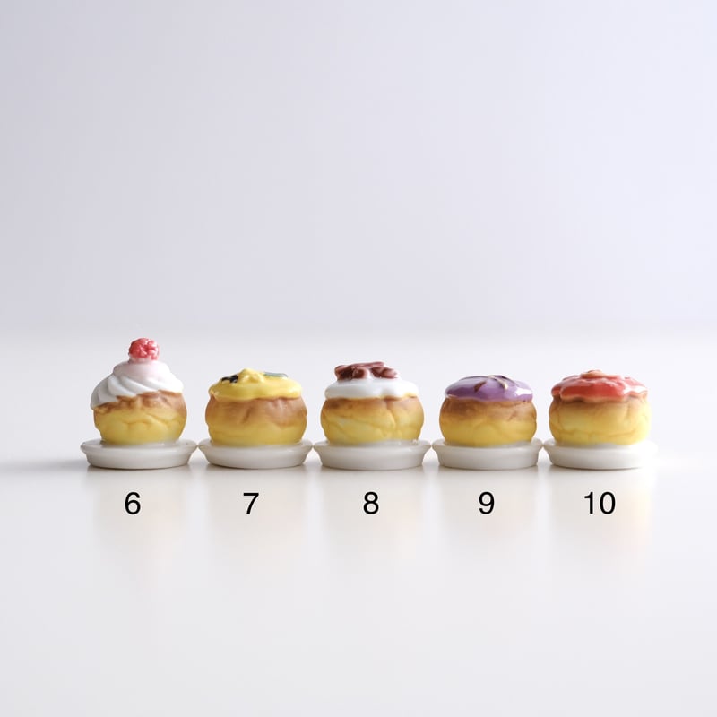 フェーヴ 8個 まとめ ゴールド×ホワイト スイーツ コンプリート セット beillevaire / サンド・オ・キャラメル 8P