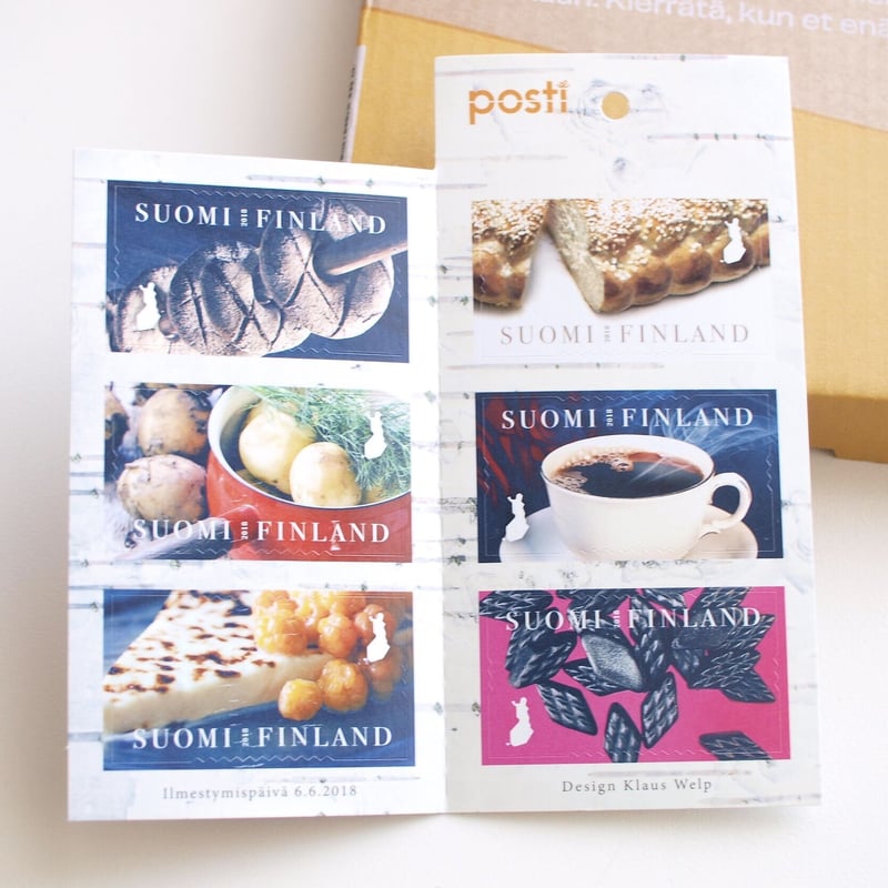 Posti フィンランド郵便局 / 切手 フィンランドの味（2018年）／シート