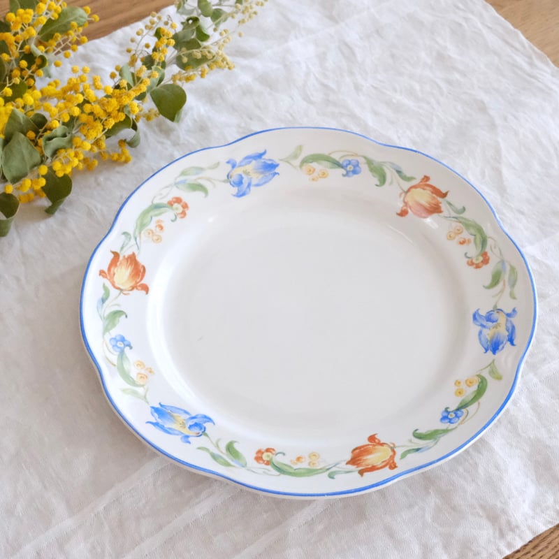 ARABIA オールドアラビア / FQ model チューリッププレート 24cm