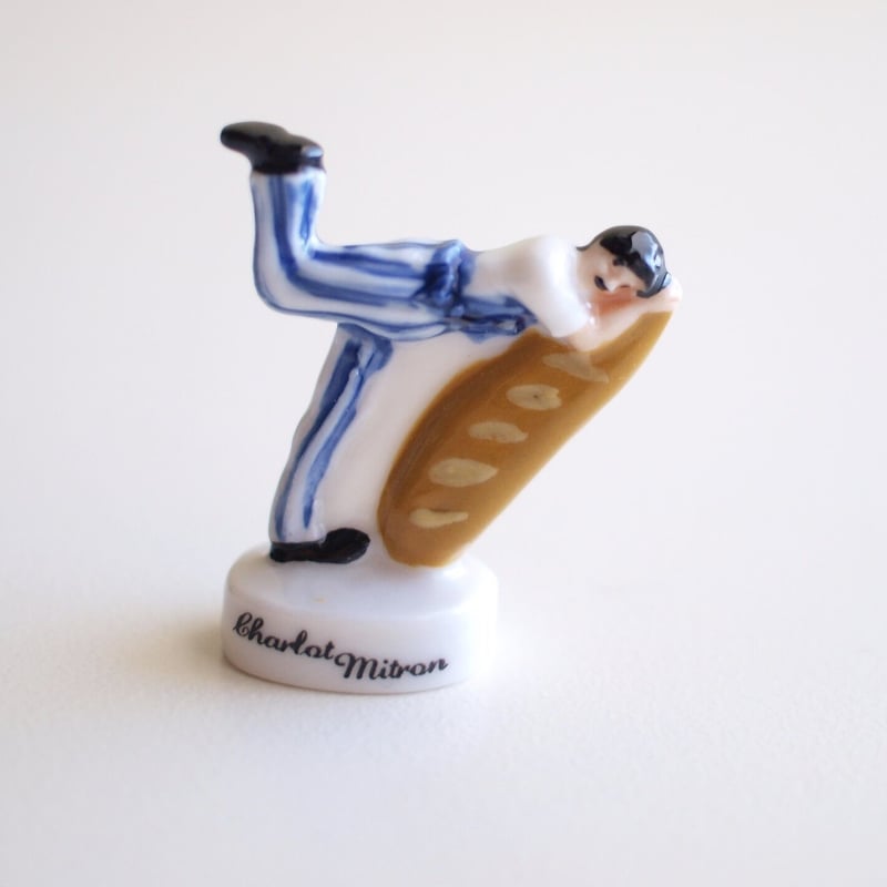 アンティークフェーブ／チャップリンとパン屋さん（バゲット