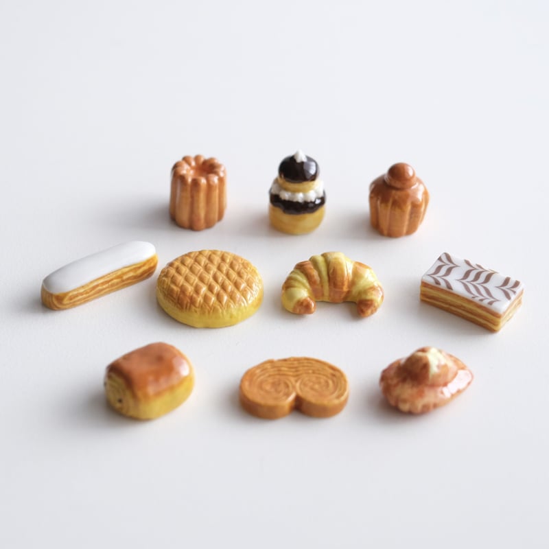 おまとめ専用　フェーブ　フランス　陶器　10点　23個 オールドフェーブ / Gateaux et traditions フランス伝統のパンとお