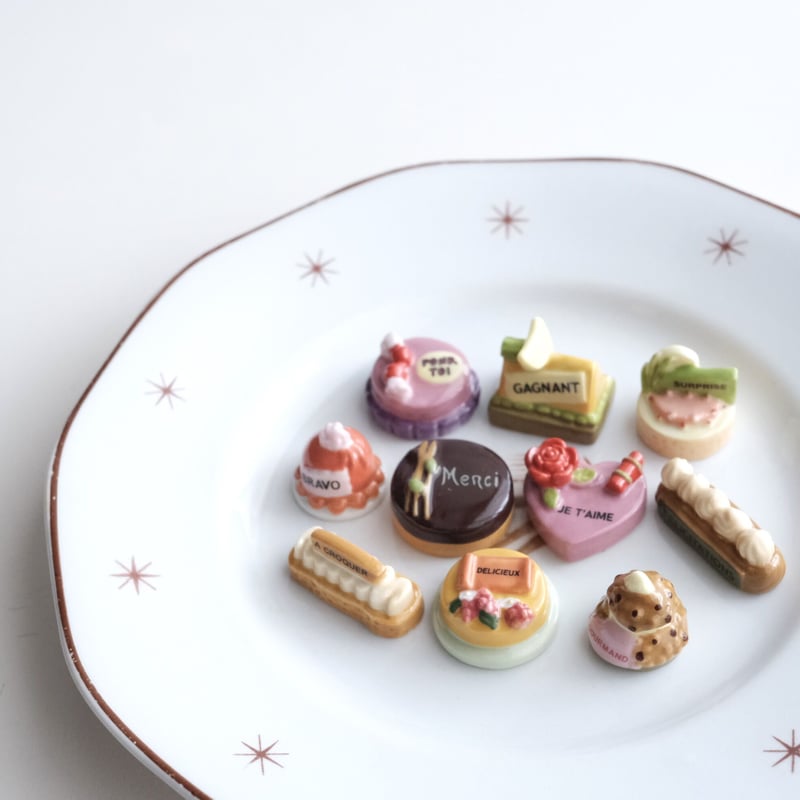 バラ売り可☆フェーヴ☆メッセージケーキ全種コンプリートセット☆スイーツ☆ セットフェーブ / Message Cake メッセージケーキ（10個） | Tähti
