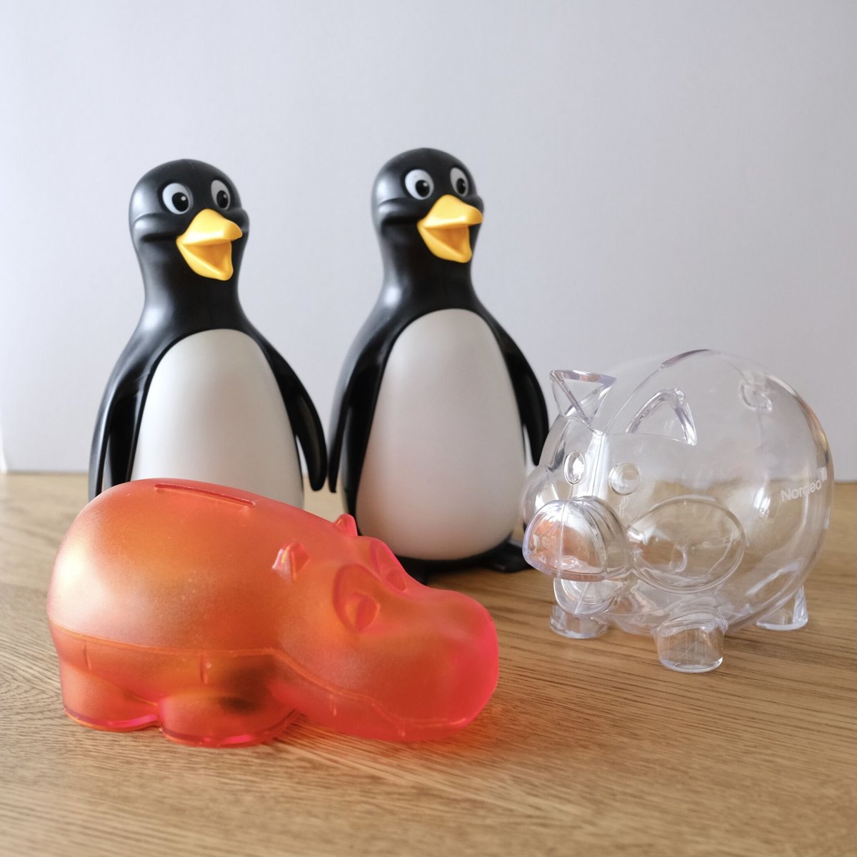 レア Pondus ポンダス Landmandsbanken ランドマンズ銀行 ペンギン