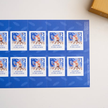 2024年新作入荷 【フィンランド郵便局購入品】ムーミン2017年切手帳 