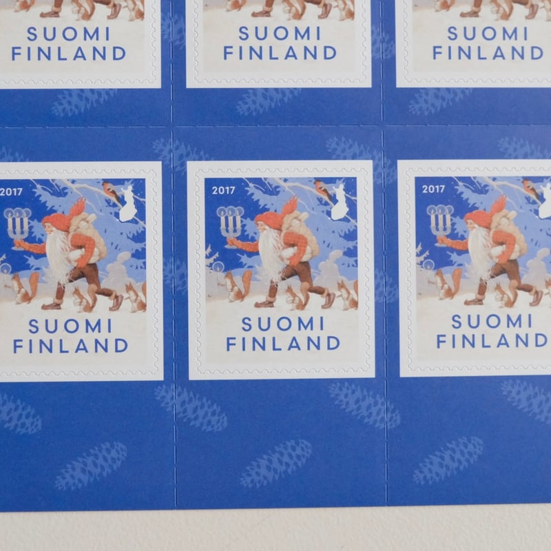 Posti フィンランド郵便局 / 切手 ルドルフ・コイヴ Joulu（2017年