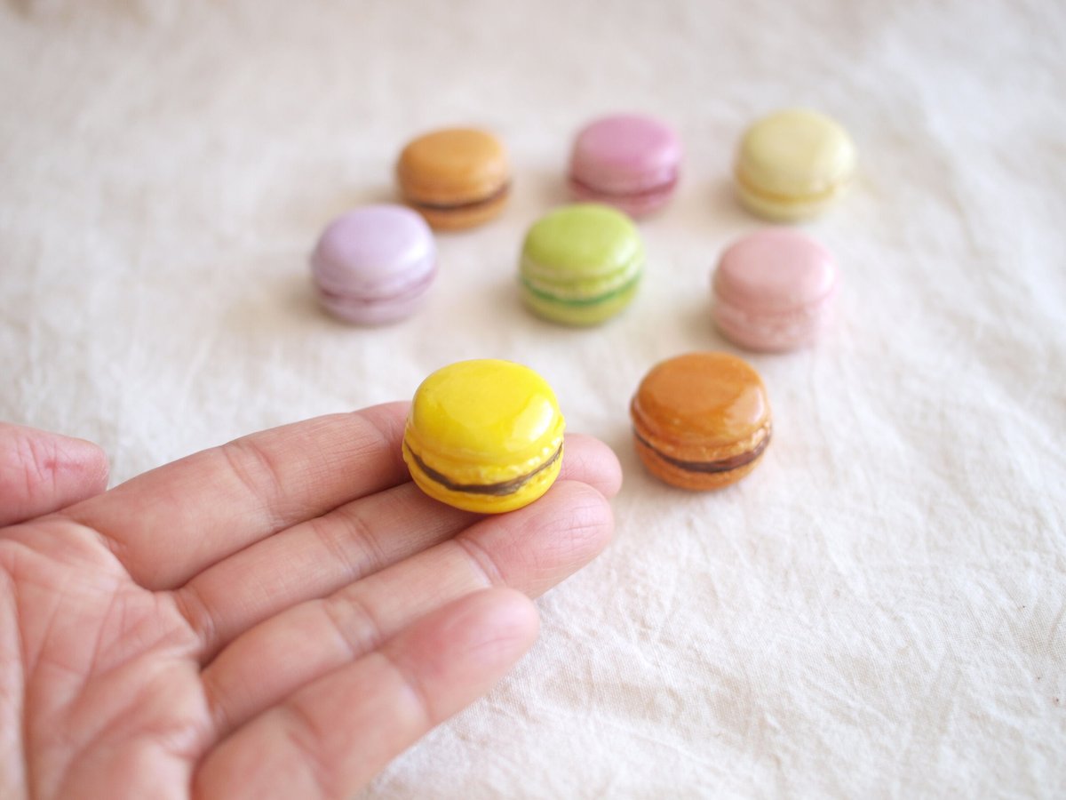 【新品・未使用】マカロンデザート 11点 フェーヴ フェーブ フランス 送料込み フェーブ セットフェーヴ / Macarons マカロン(8個) | Tähti