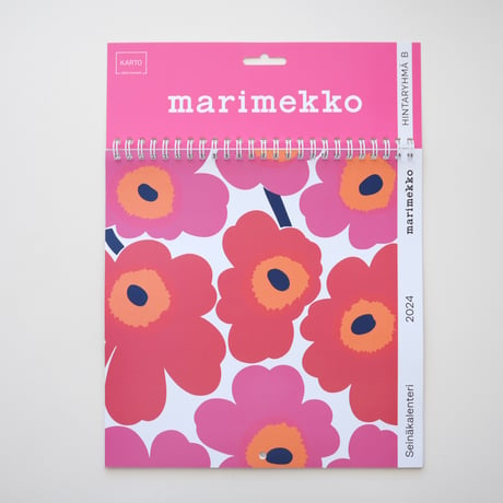 marimekko カレンダー 2024 / Unikko
