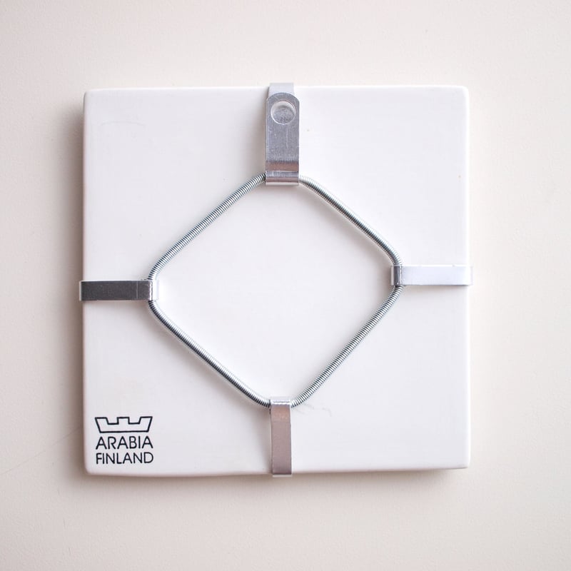 ARABIA Helja Liukko-Sundstrom 小さな陶板 ／ Flying An