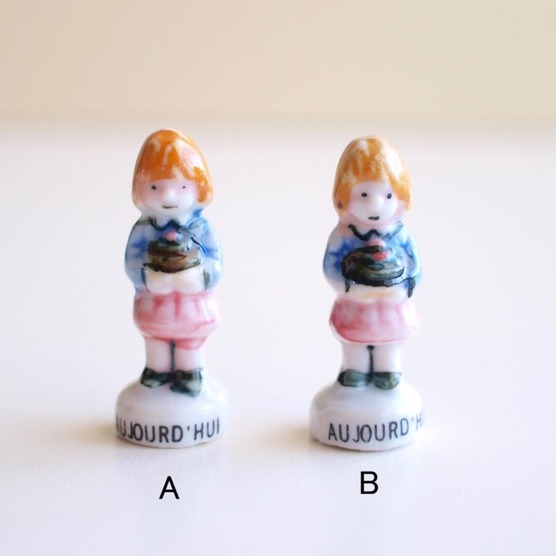 アンティークフェーブ「女の子とパン」 | Tähti