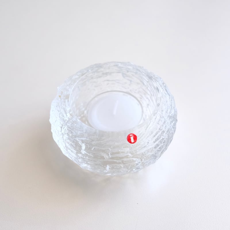 iittala / ガラスのキャンドルホルダー / Linnupesa 鳥の巣 | Tähti