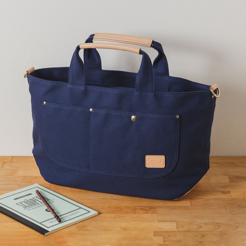 ネイビー トートバッグ 希少品 26cm TD690748_20240509041900.jpg