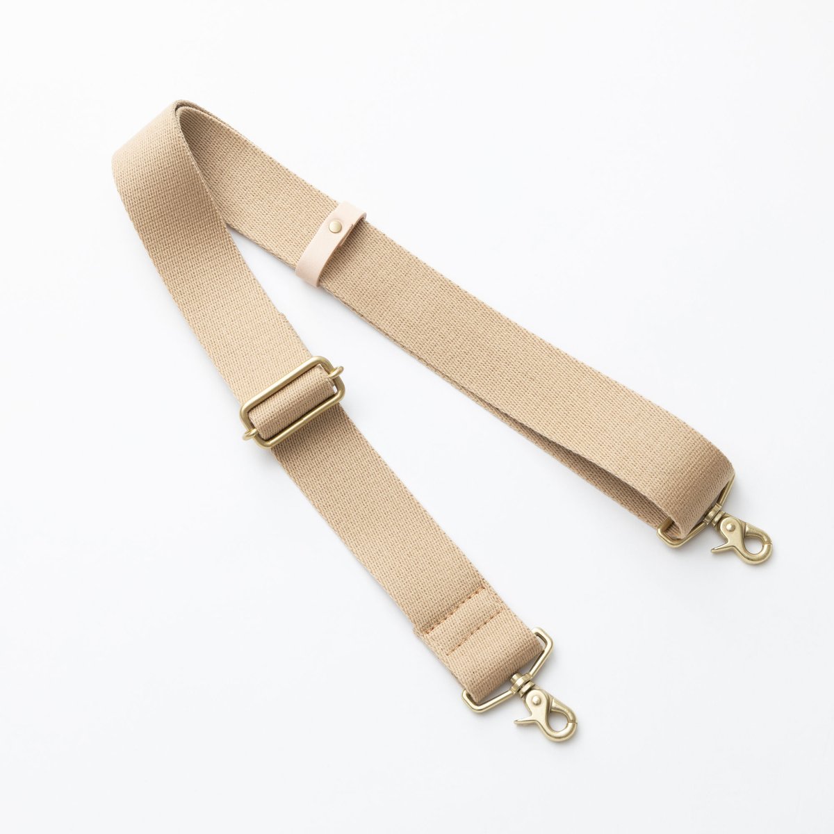 横長たっぷりトートバッグ【生成り】 | 袋物工房satoka