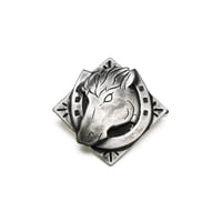 horse brooch