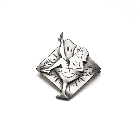 pinup girl brooch
