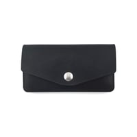 leather trucker wallet