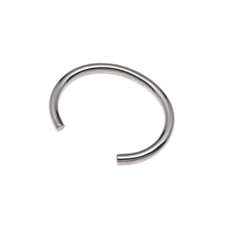 round shape silver bangle