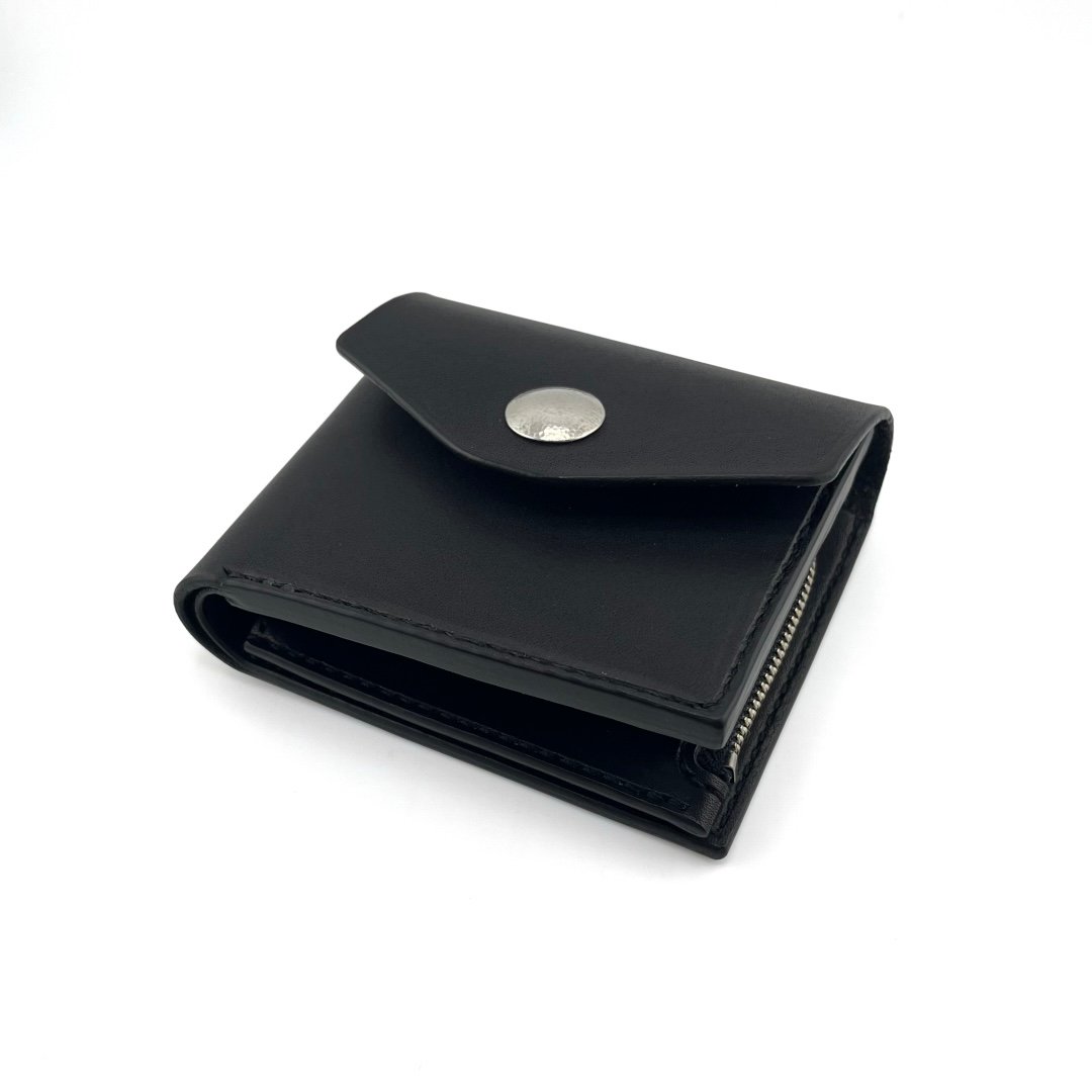 leather short wallet | TRAD