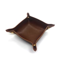 leather tray (S)brown