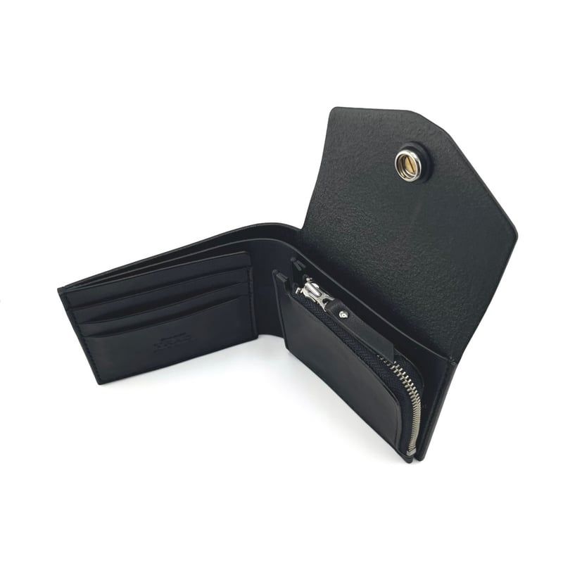 leather short wallet | TRAD