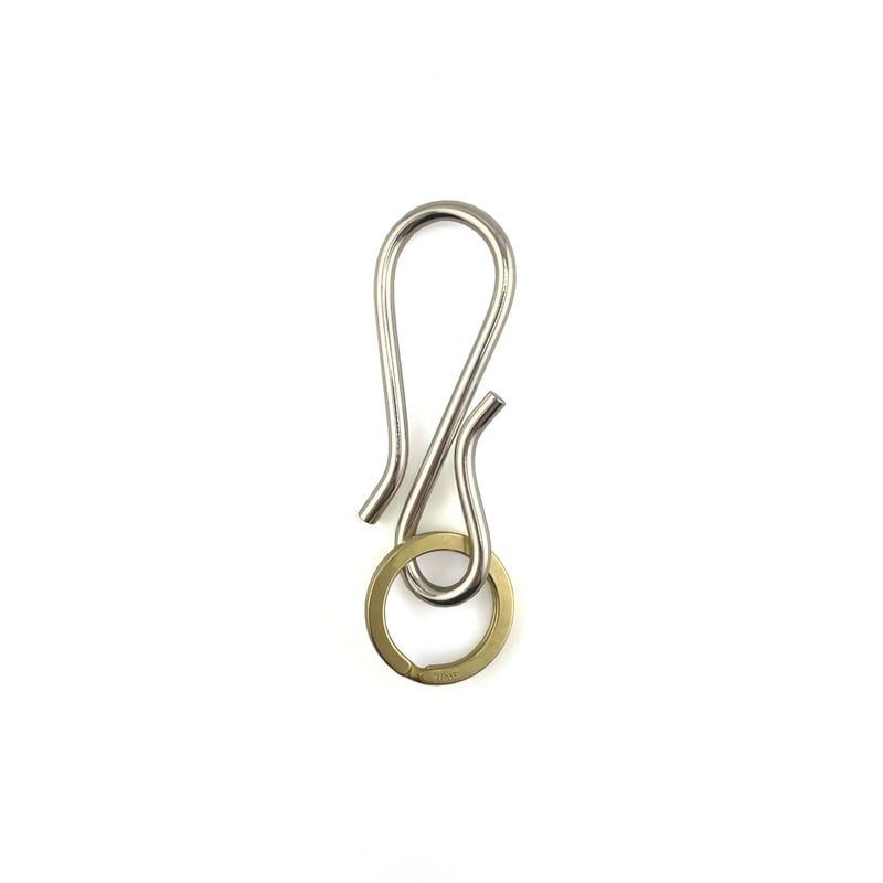 silver keyhook round shape TRAD