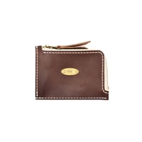 leather coin case (brown)