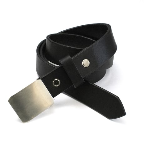silver buckle belt