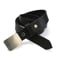 silver buckle belt