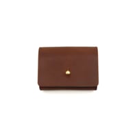 leather cardcase (brown)