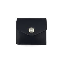 leather short wallet