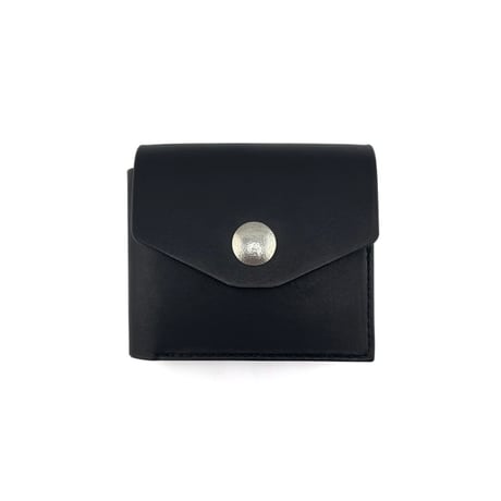 leather short wallet