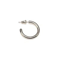 round shape silver pierce (M)