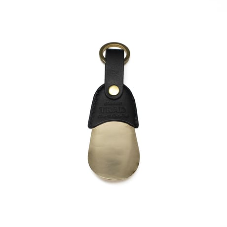 brass×leather shoehorn